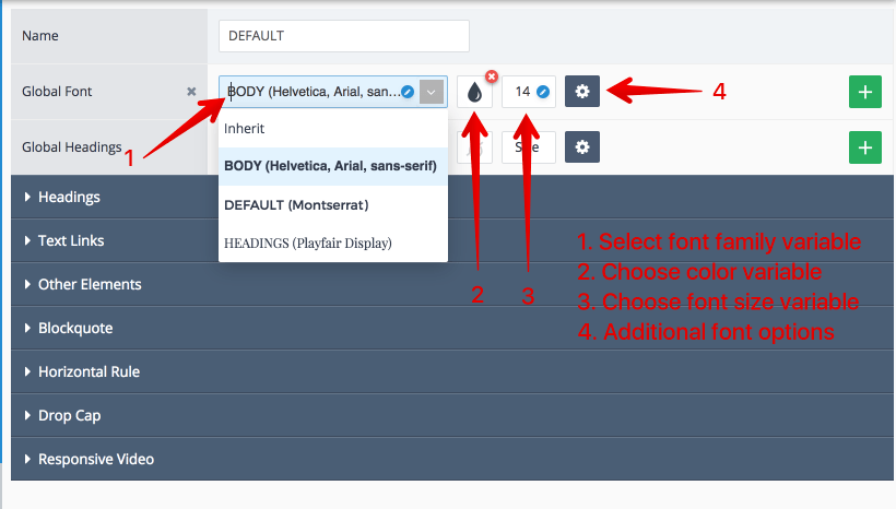 Font Size Variable | Journal Docs