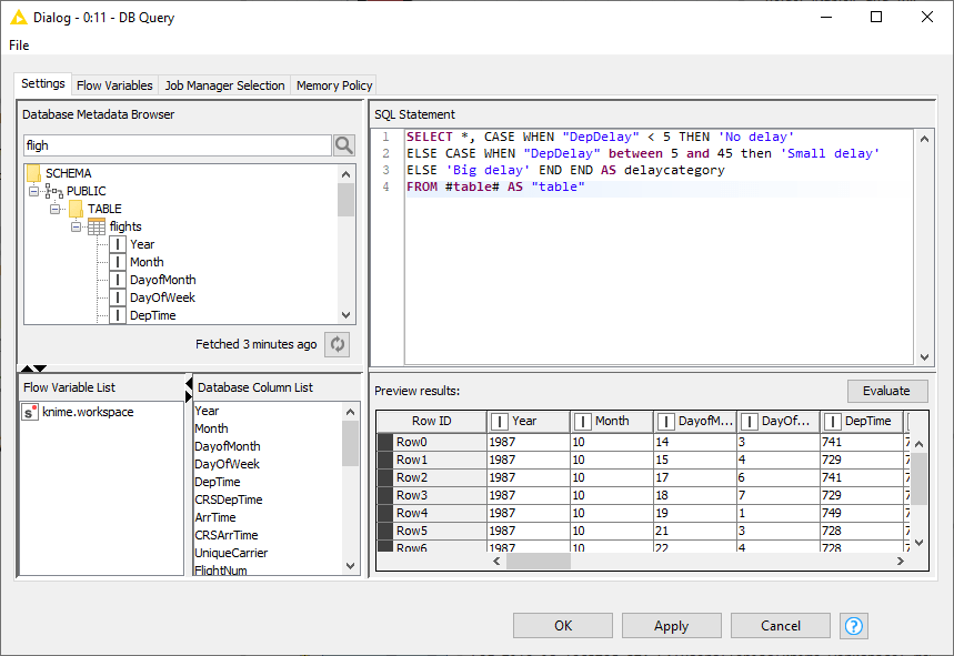 KNIME Database Extension Guide