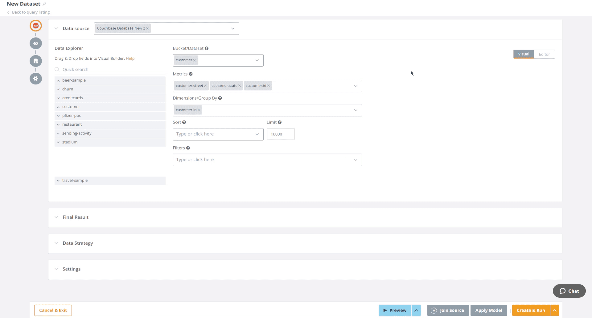 Couchbase Documentation and Support Knowi