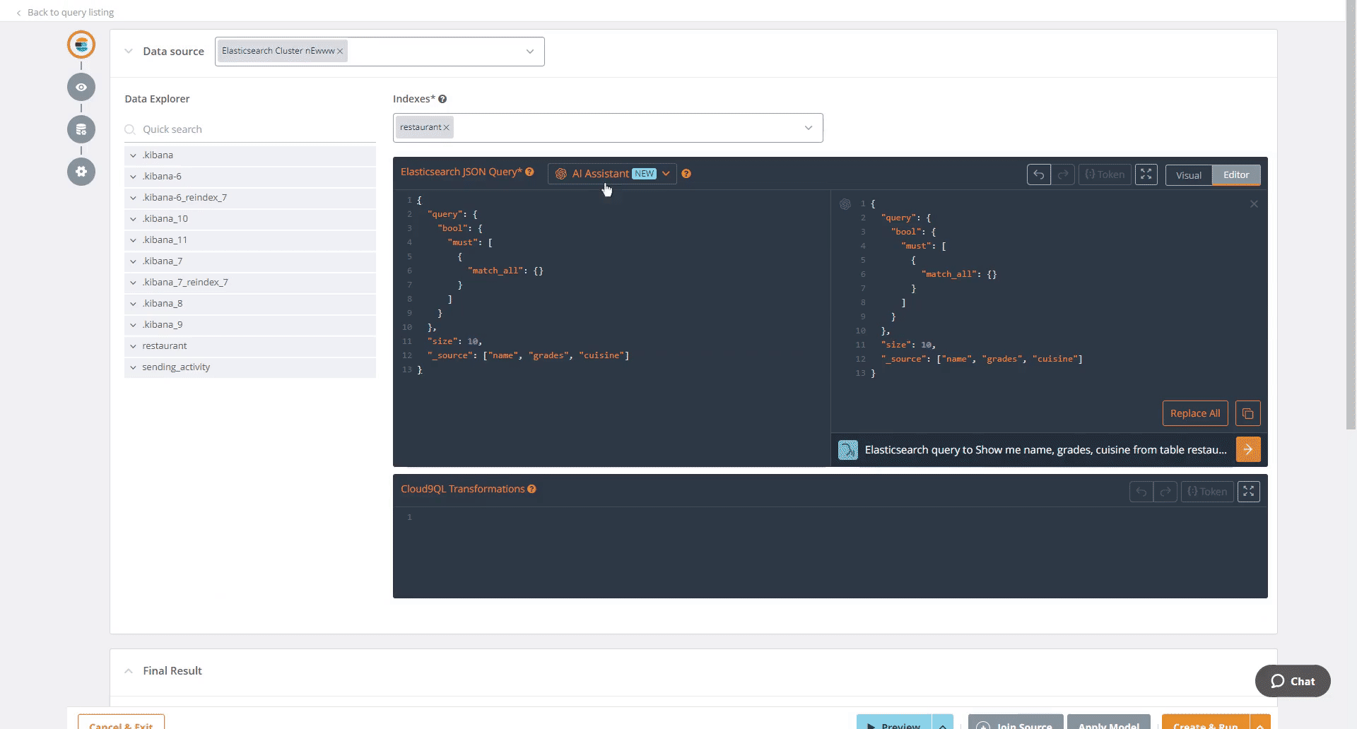Elasticsearch Documentation and Support Knowi