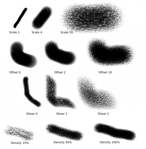 Bristle Brush Engine — Krita Manual 5.2.0 documentation