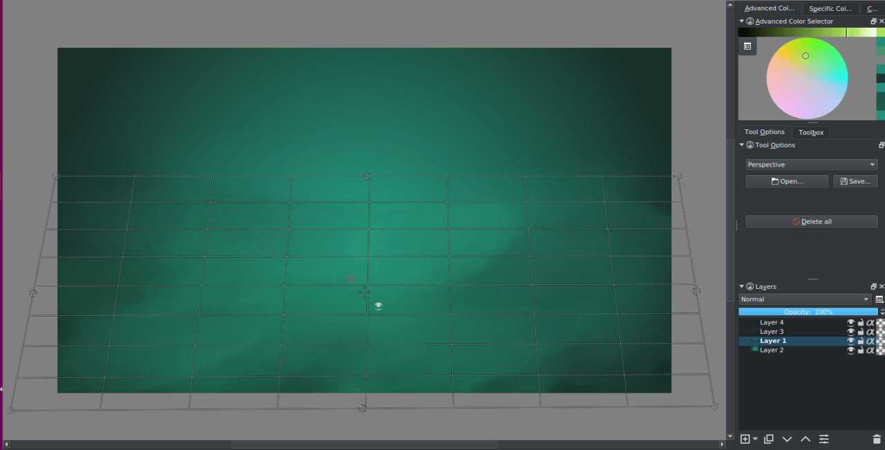 Brush Tips Caustics — Krita Manual version 4.3.0