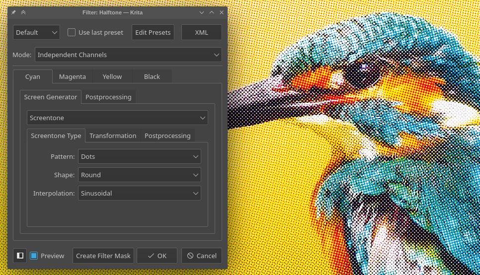 Artistic — Krita Manual 5.2.0 ドキュメント