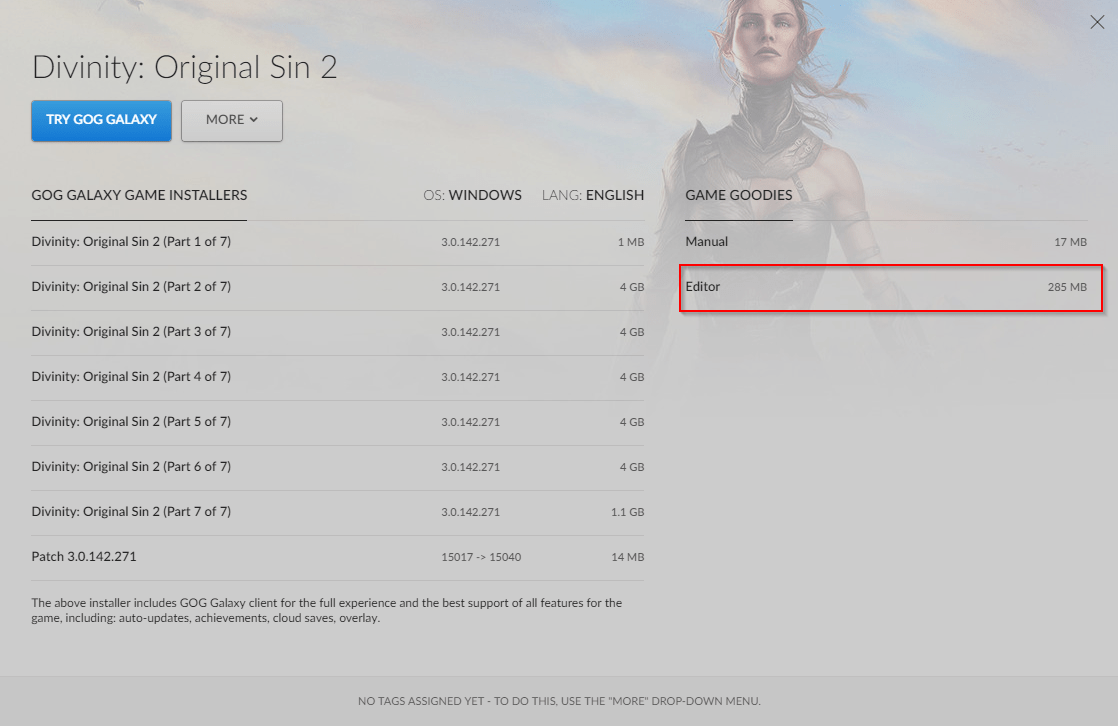 Setup: Editor GOG - Divinity Engine Wiki