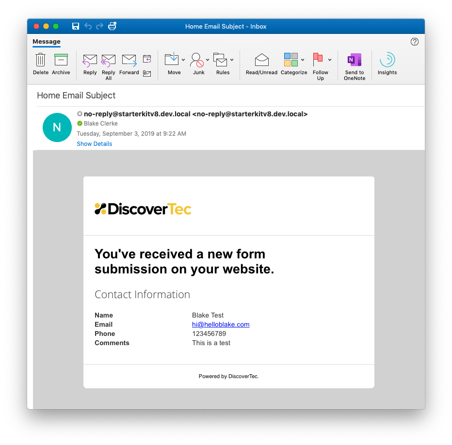 Using The Form Handler MyUmbDocs Using The Form Handler MyUmbDocs