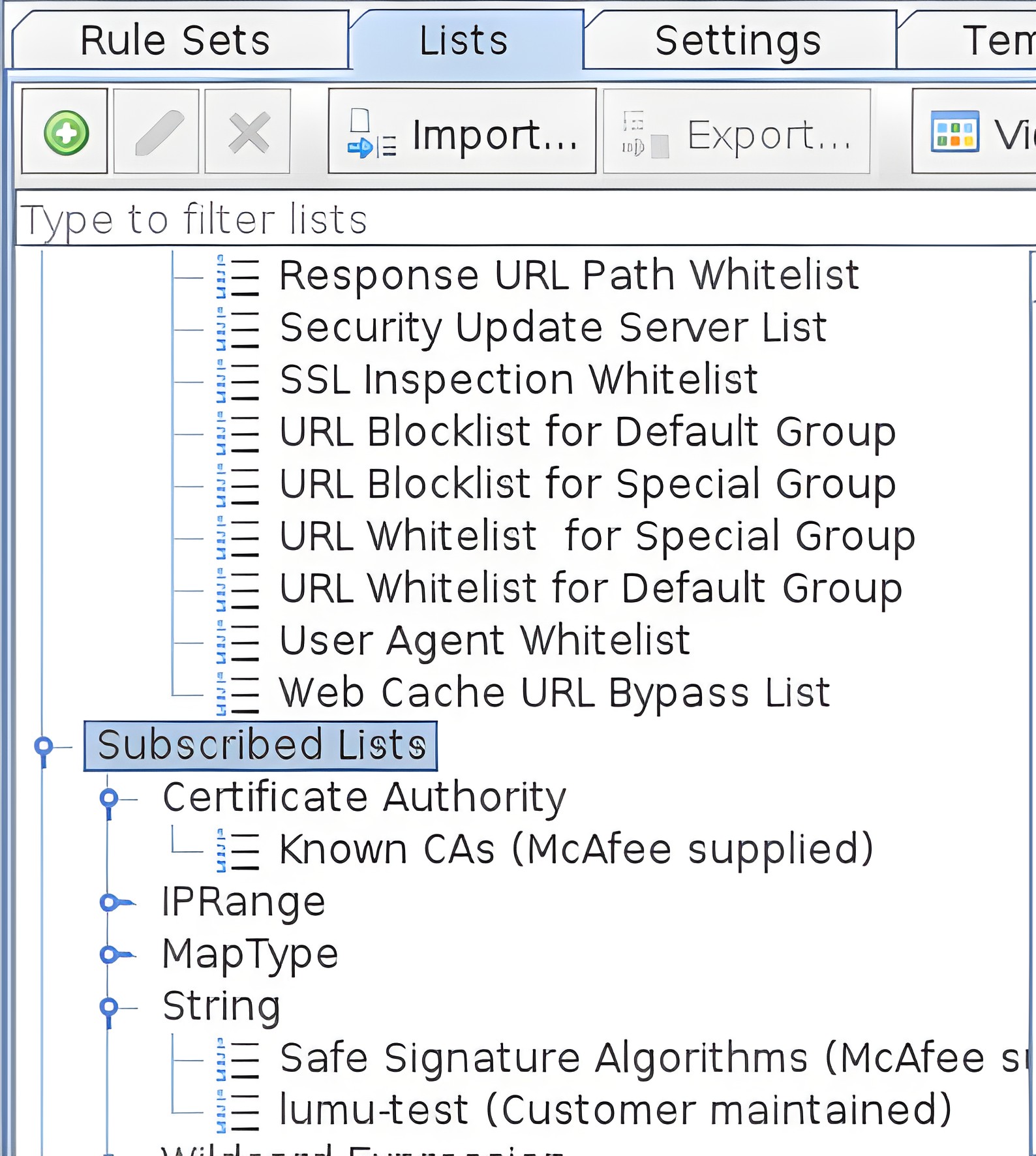 McAfee  Gateway Outofthebox Response Integration