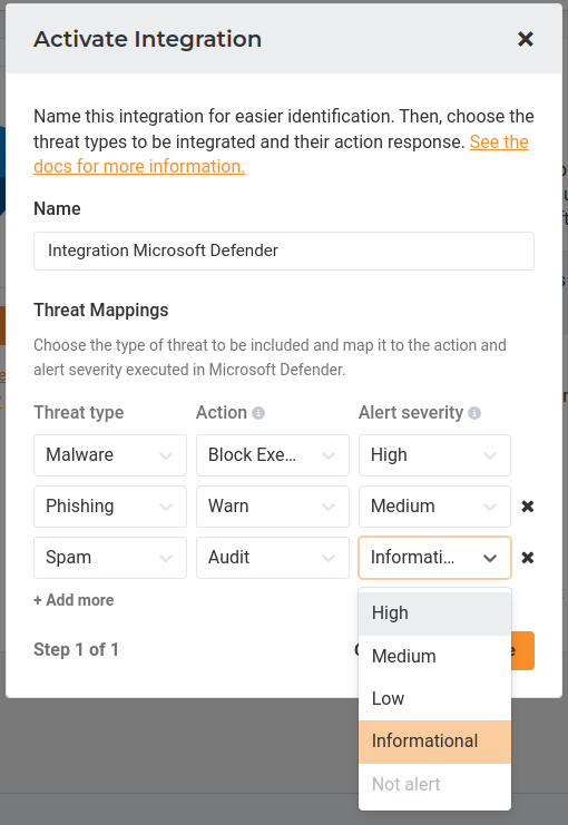 Microsoft Defender OutoftheBox Response Integration