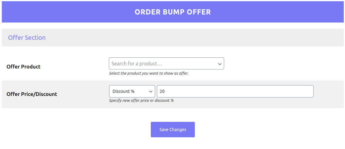 Upsell Order Bump Offer Pro MakeWebBetter User Guide