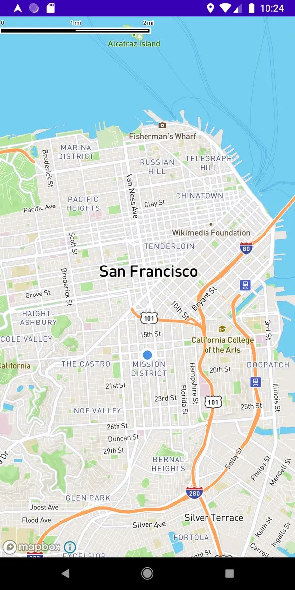 Mapbox Center On User Location Render Current Location On A Map | Navigation Sdk | Android | Mapbox