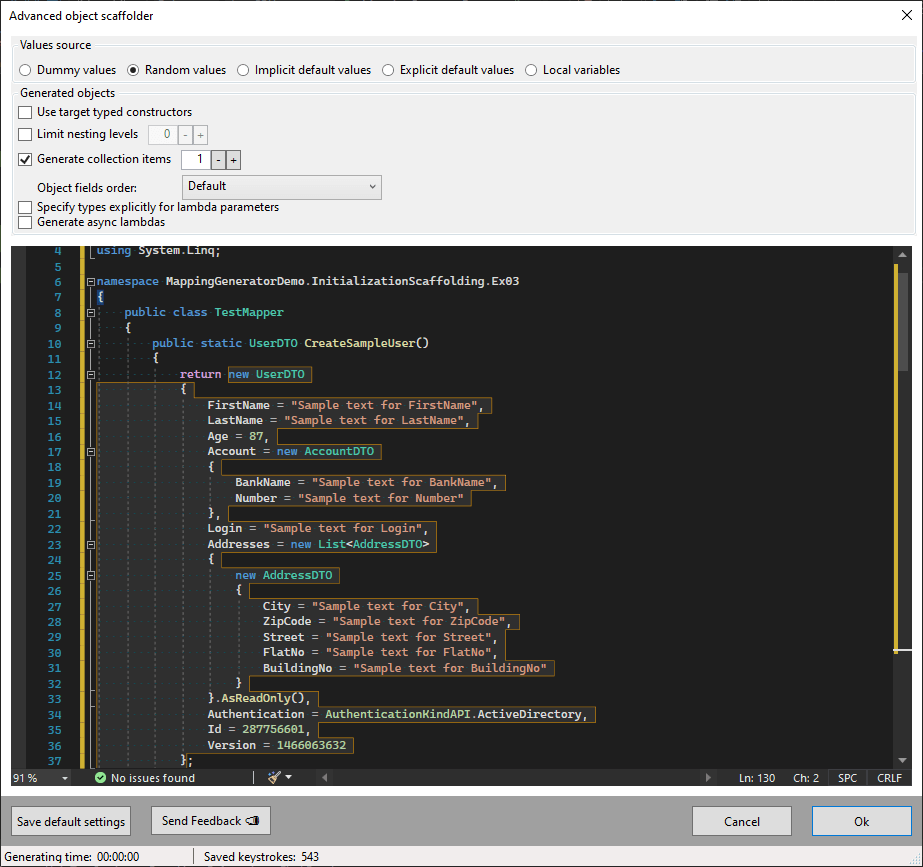 MappingGenerator Visual Studio Marketplace
