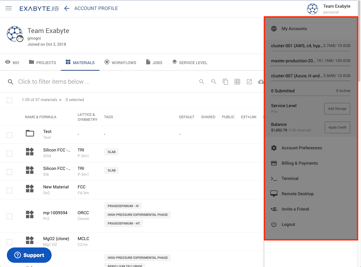 Righthand Sidebar Mat3ra Documentation