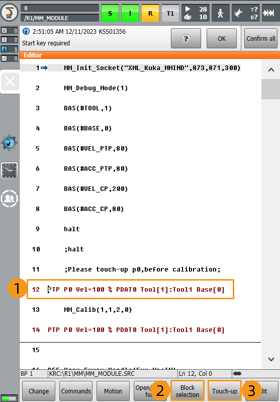 KUKA Automatic Calibration