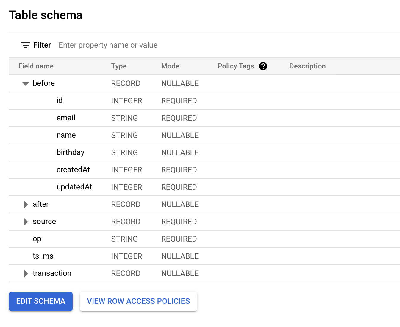 How To Delete Data From Bigquery Table at Christina Dyck blog