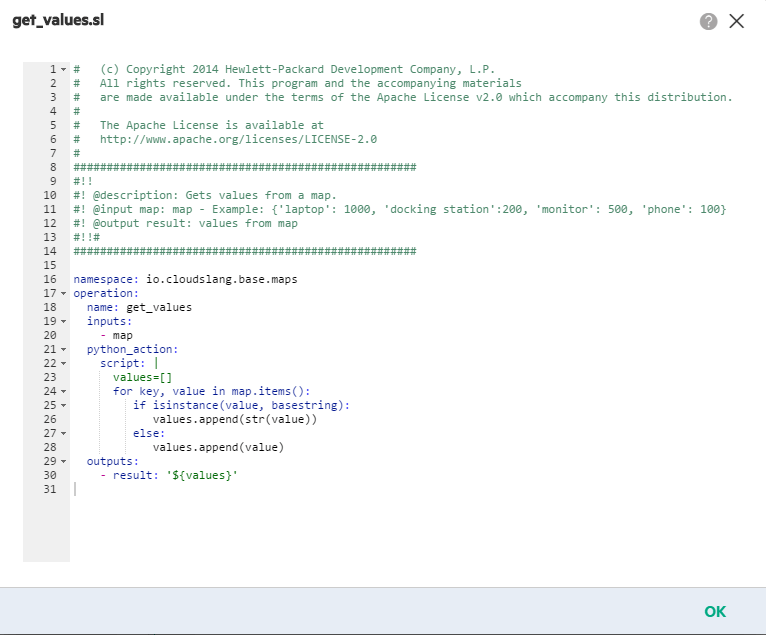 Use Python based operations