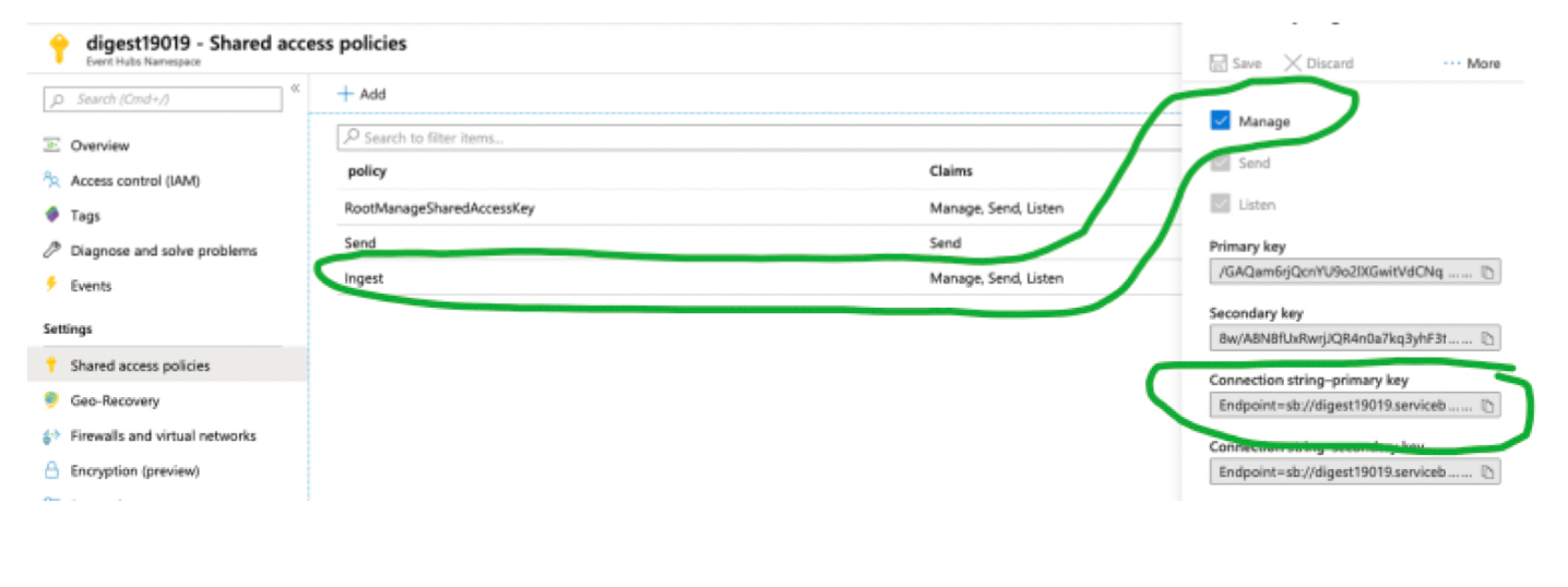 Microsoft Azure Event Hub Integration · Microshare