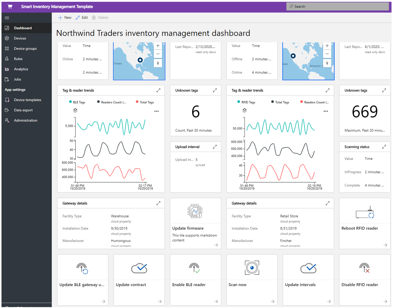Tutorial of IoT Smart inventory management Microsoft Docs