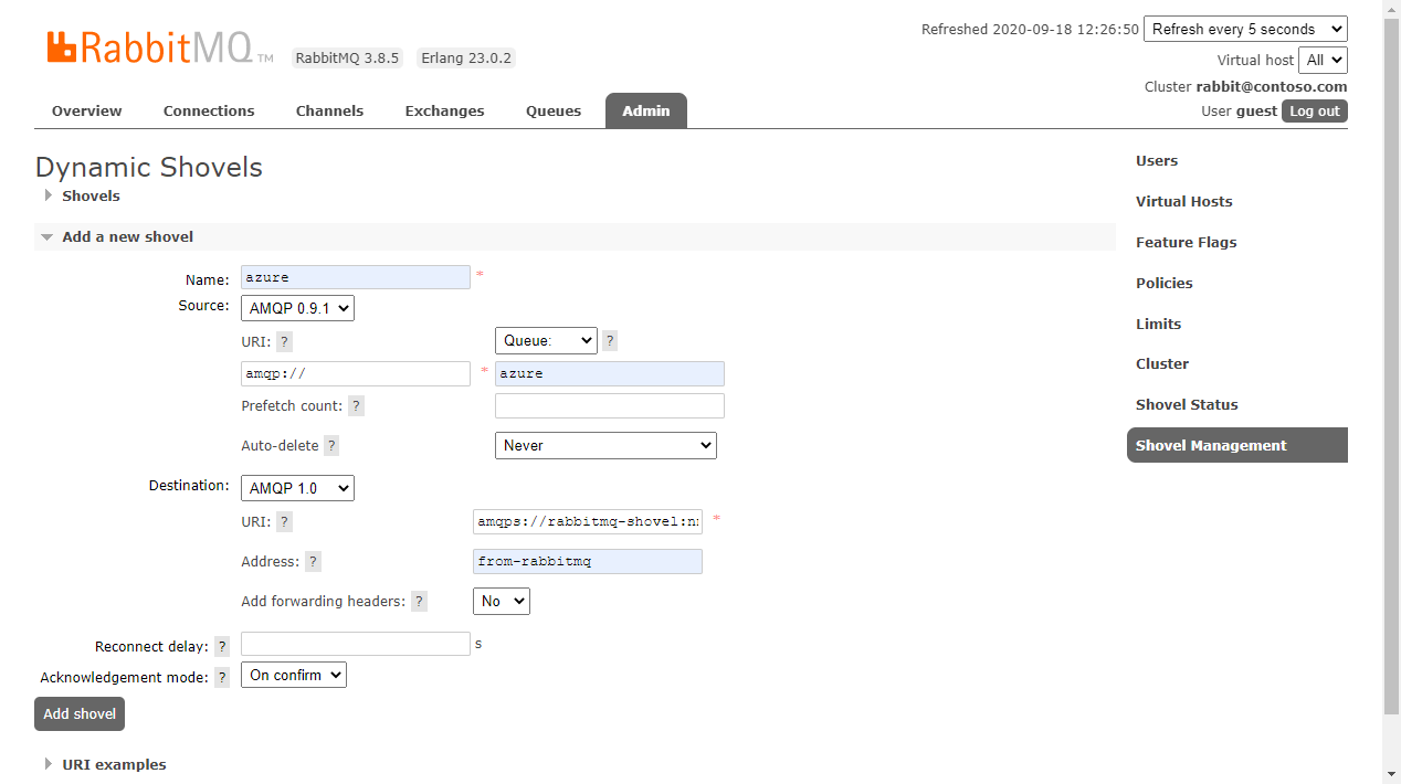Integrace RabbitMQ s Azure Service Bus Azure Service Bus