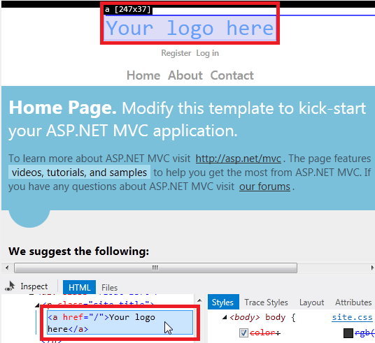 Verwenden Von Seitenprufung In Asp Net Mvc Microsoft Docs