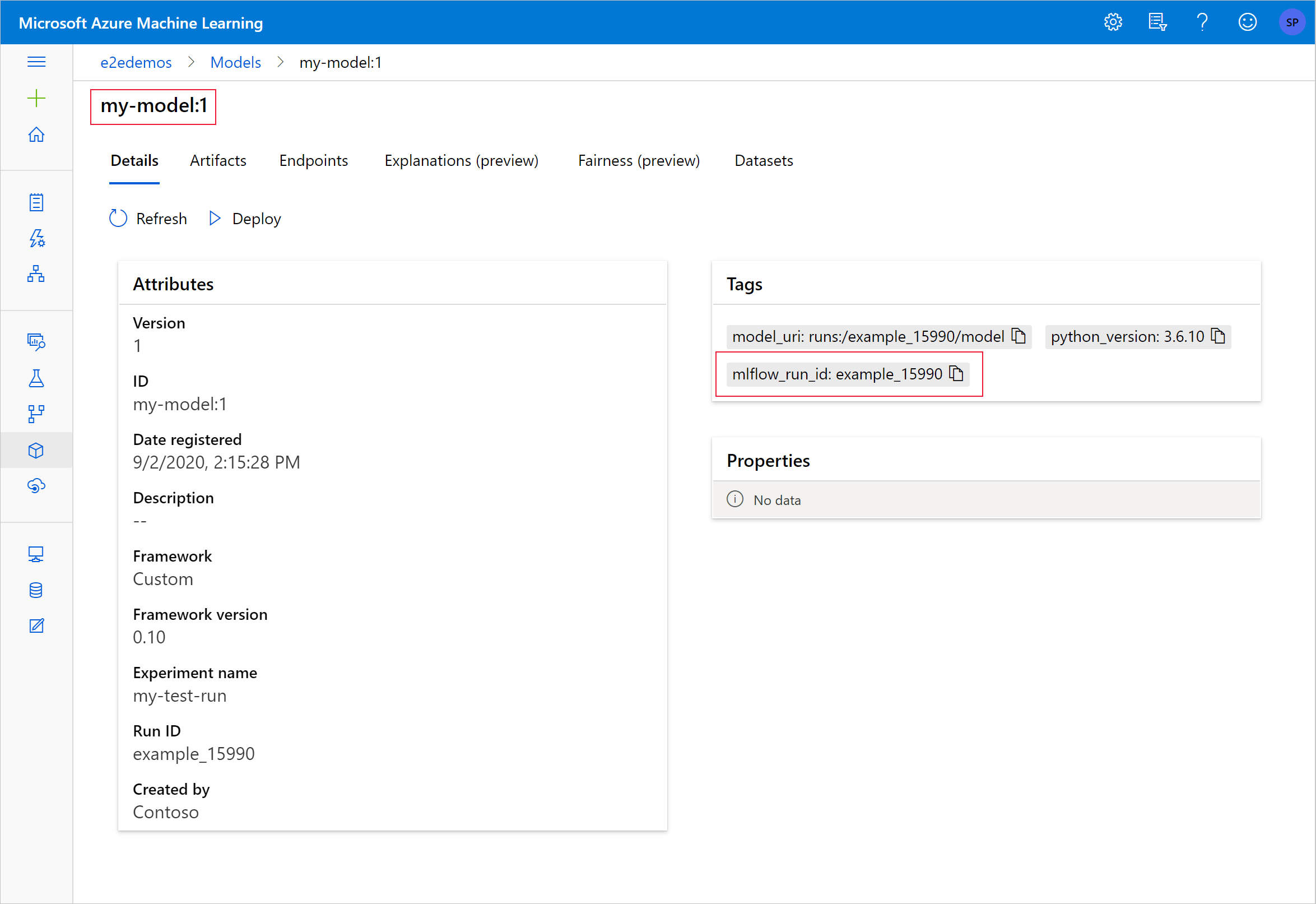 MLflow Tracking for ML experiments Azure Machine Learning Microsoft