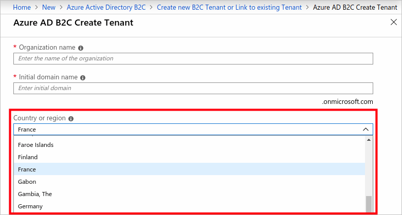 Region availability and data residency Azure AD B2C Microsoft Docs