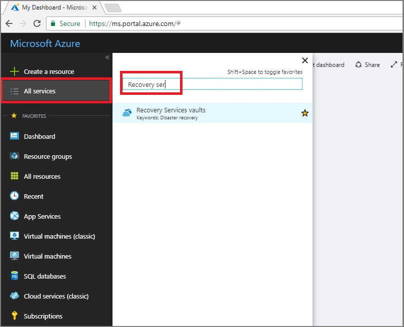 Tutorial Back up Windows Server to Azure Azure Backup Microsoft Docs