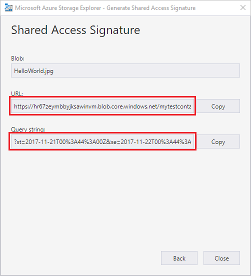 Microsoft Azure Blob Storage Explorer