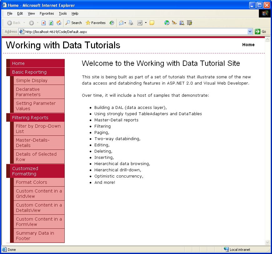 Tutorial for pages musliken