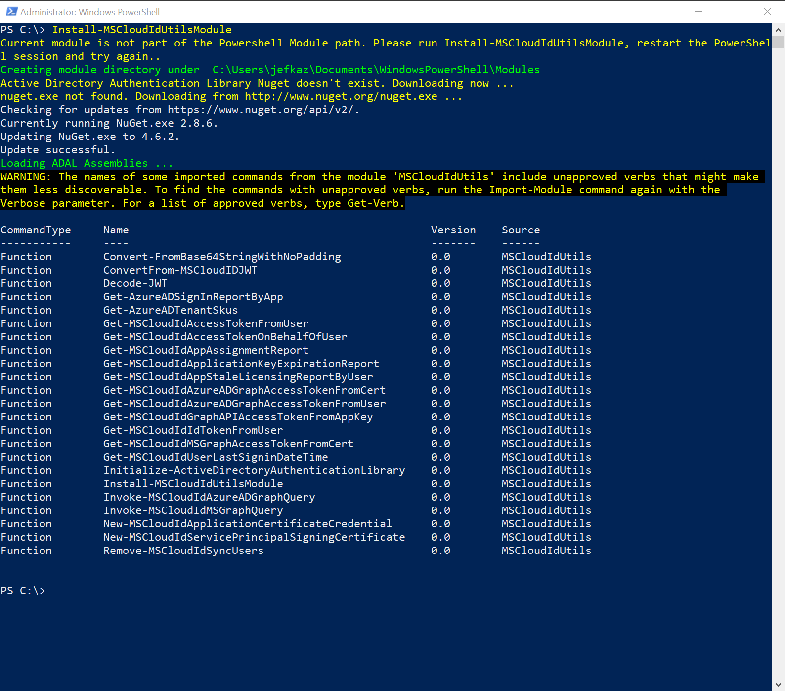 Enable Powershell Active Directory Module On Windows 10