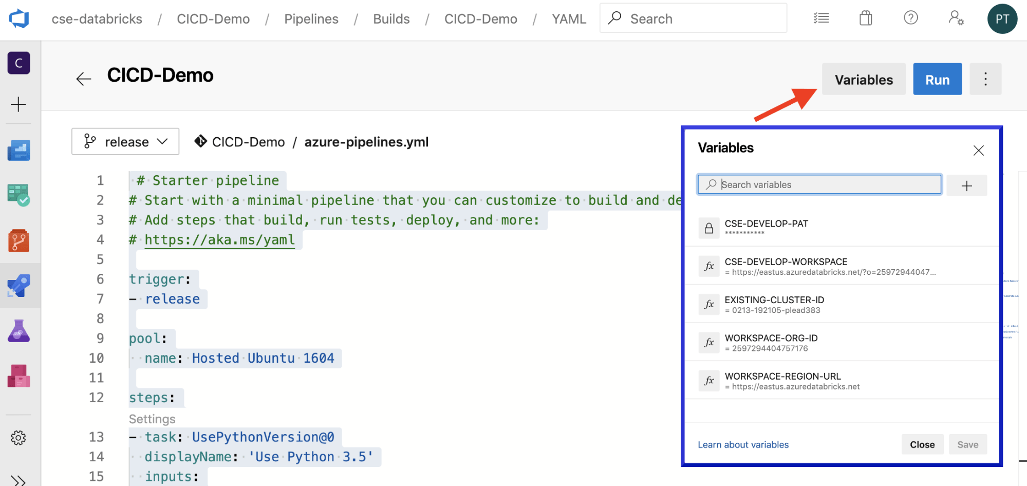Continuous integration and delivery on Azure Databricks