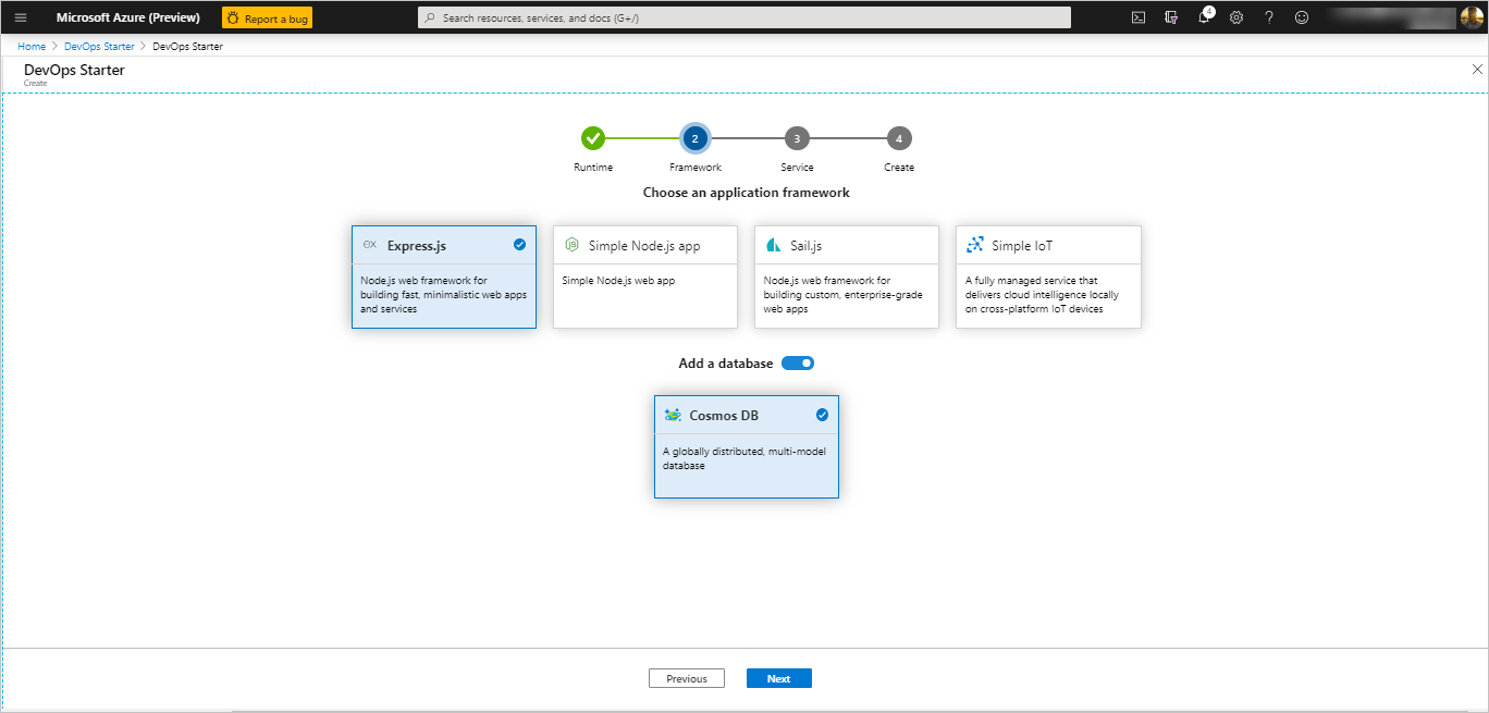 Tutorial Deploy Node.js apps powered by Azure Cosmos DB