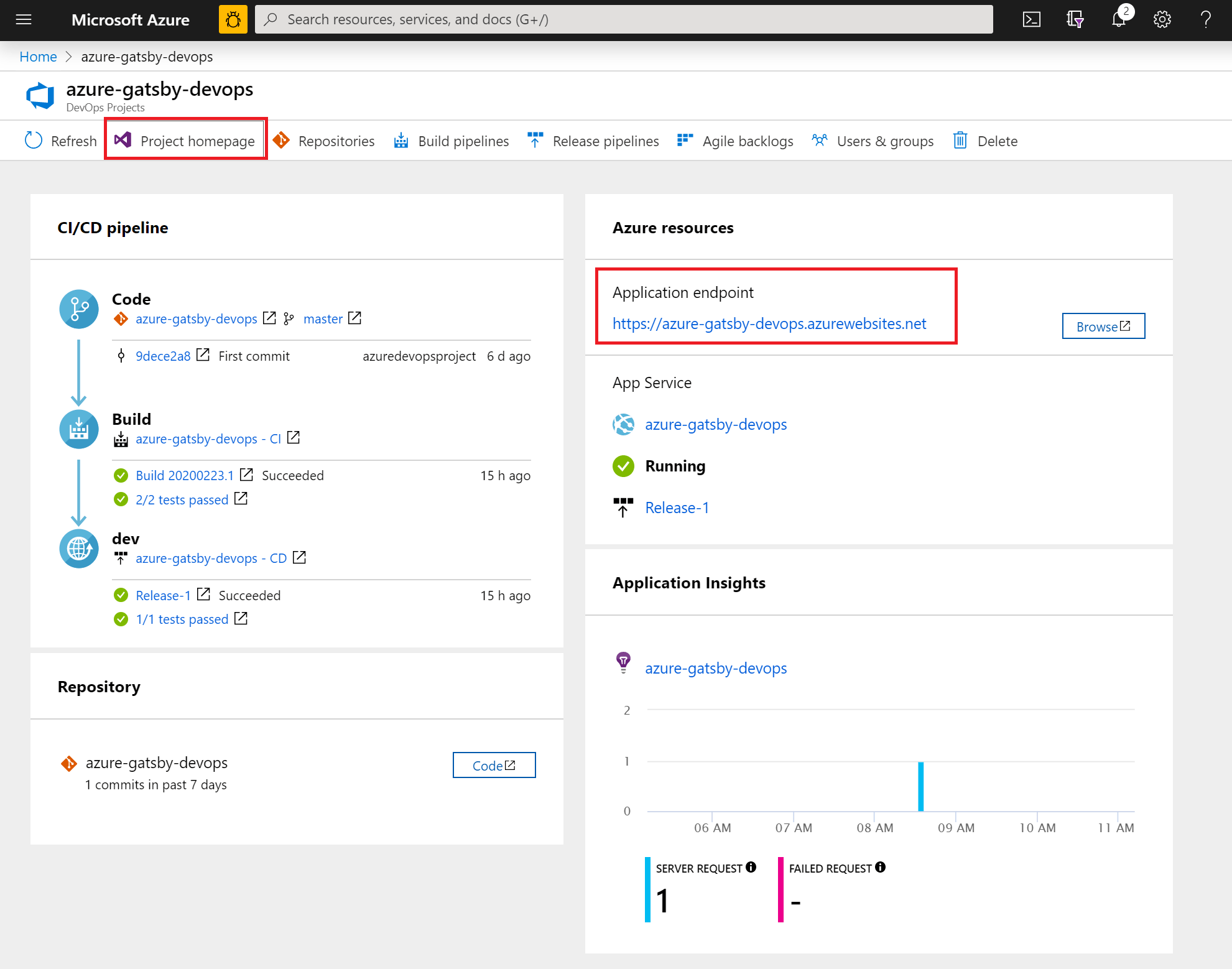 Create a CI/CD pipeline for a PWA with GatsbyJS and Azure