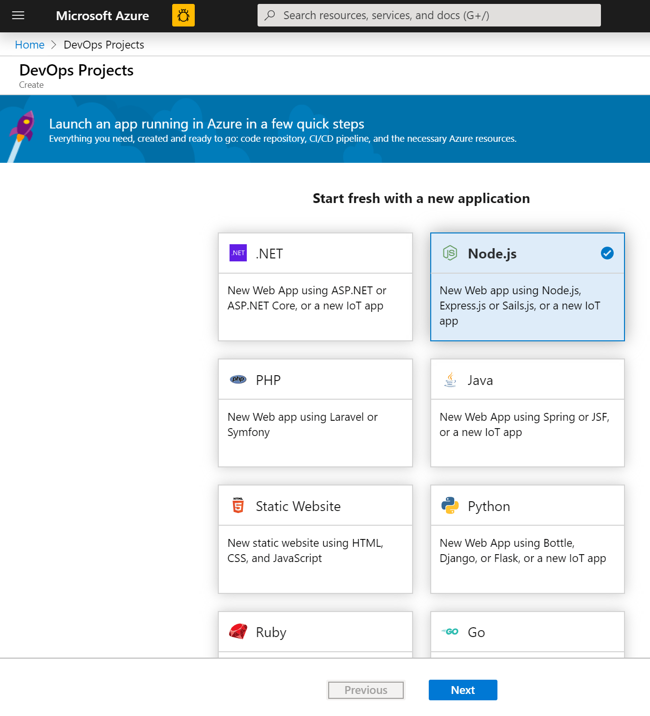 Create a CI/CD pipeline for a PWA with GatsbyJS and Azure