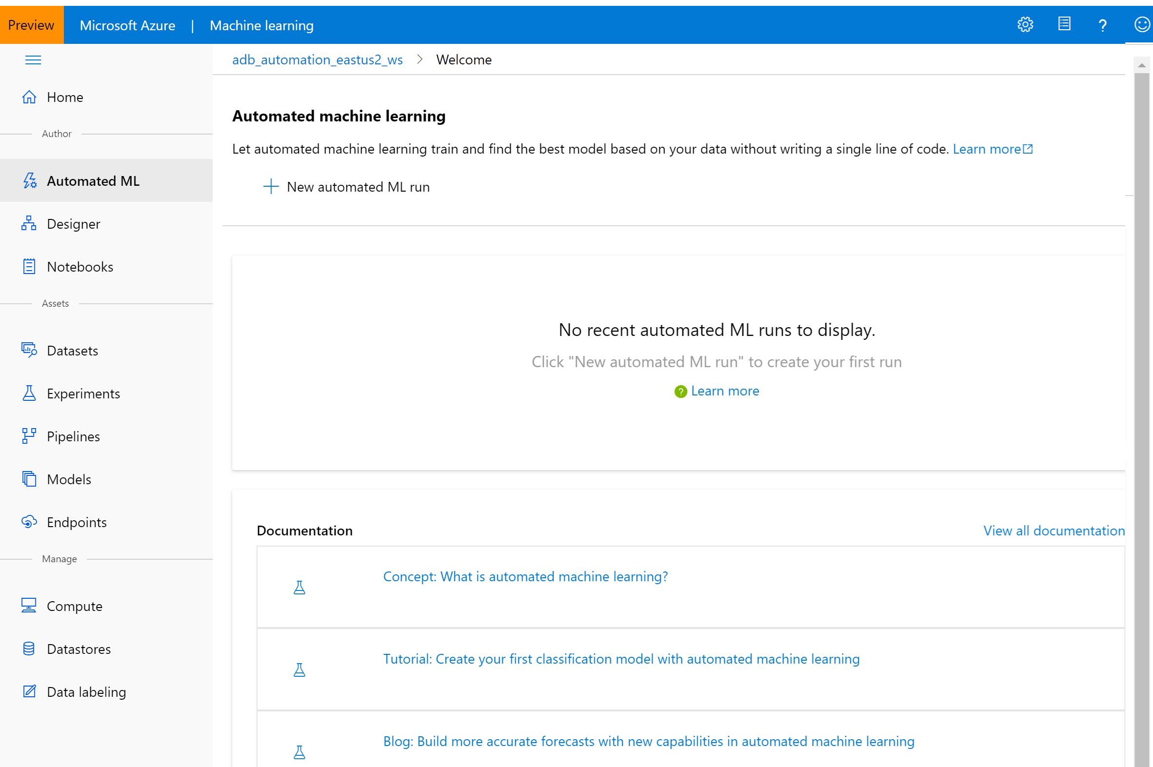 What is Azure Machine Learning Microsoft Docs