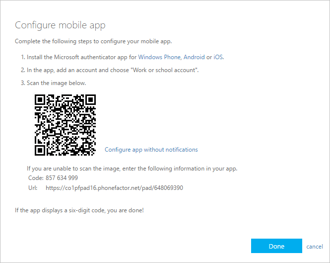Scan qr code microsoft authenticator rasrare