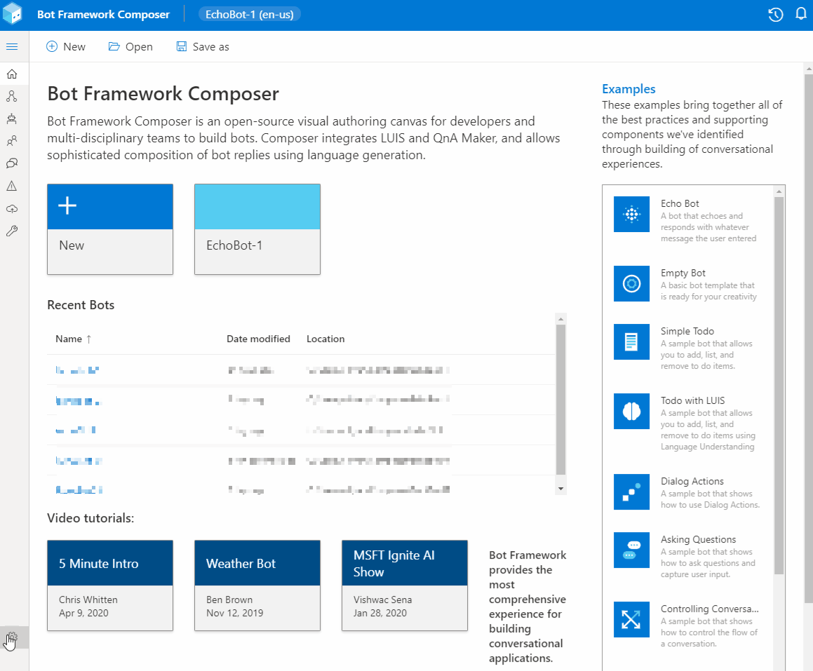 What S New In Bot Framework Composer Microsoft Docs
