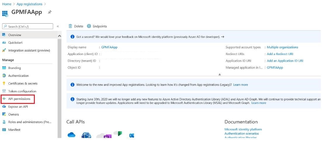 MultiFactor Authentication Dynamics GP Microsoft Docs