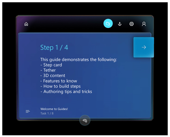 Install and sign in to the Dynamics 365 Guides HoloLens