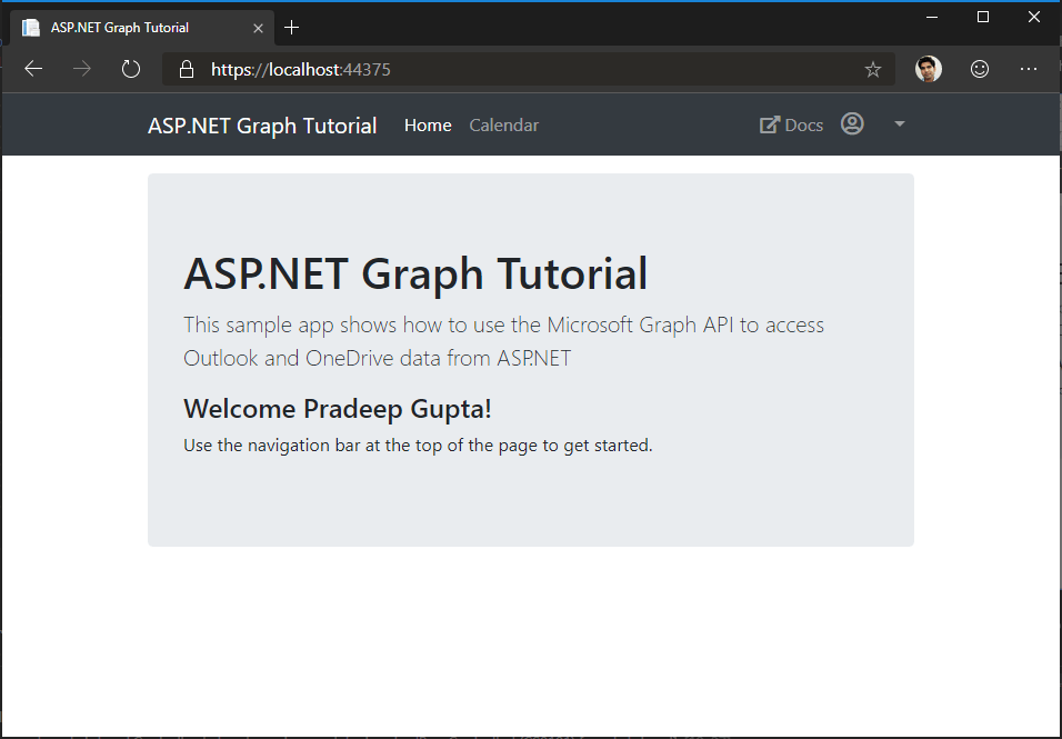Build MVC apps with Microsoft Graph Microsoft Graph