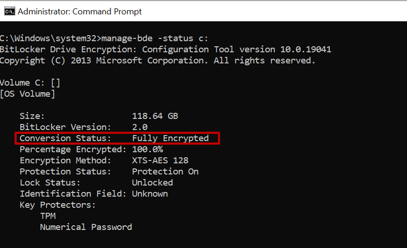 Encrypt Windows devices with BitLocker in Intune Microsoft Intune