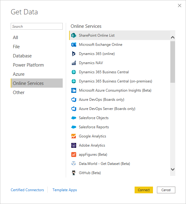 A Complete List Of Power BI Data Sources Hevo