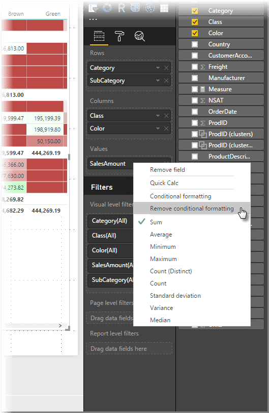Conditional table formatting in Power BI Desktop Power BI Microsoft