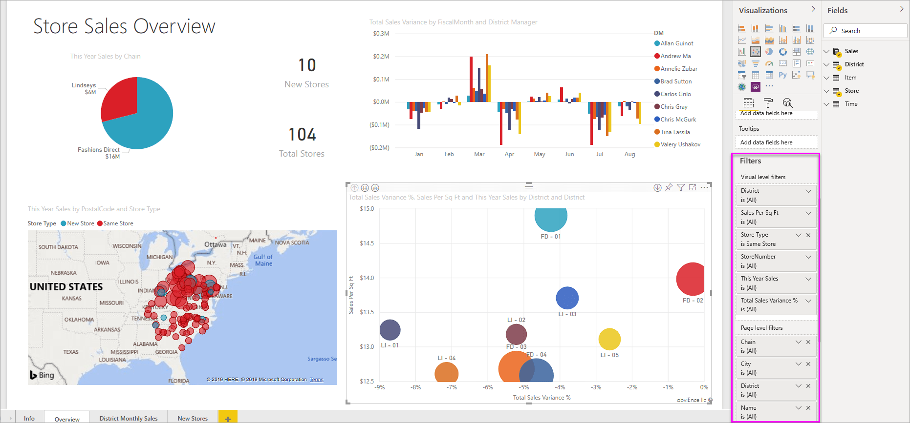 Filters and highlighting in Power BI reports Power BI Microsoft Docs