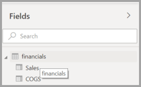 Using The Field List In Power Bi Desktop Power Bi Microsoft Docs