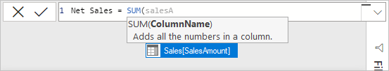 Tutorial Create your own measures in Power BI Desktop Power BI