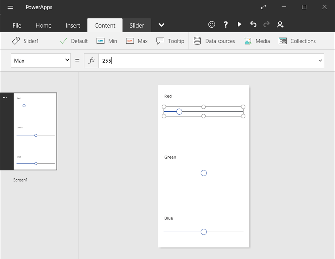 Get started with formulas in a canvas app PowerApps Microsoft Docs