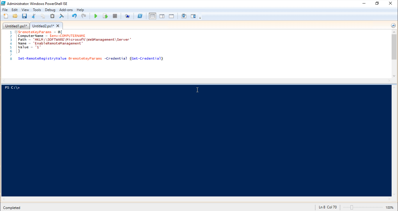 Add Credential support to PowerShell functions PowerShell Microsoft