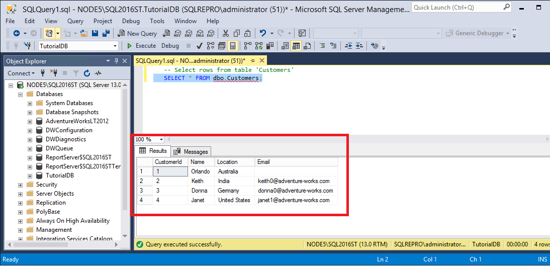 How To View Table In Sql Server Decoration Examples