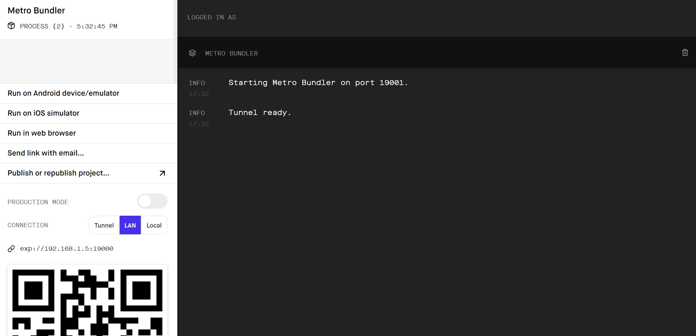 React Native for Android development on Windows