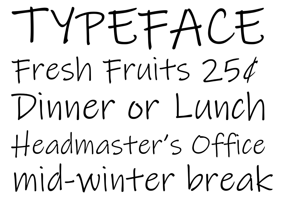 Ink Free font family Typography Microsoft Docs