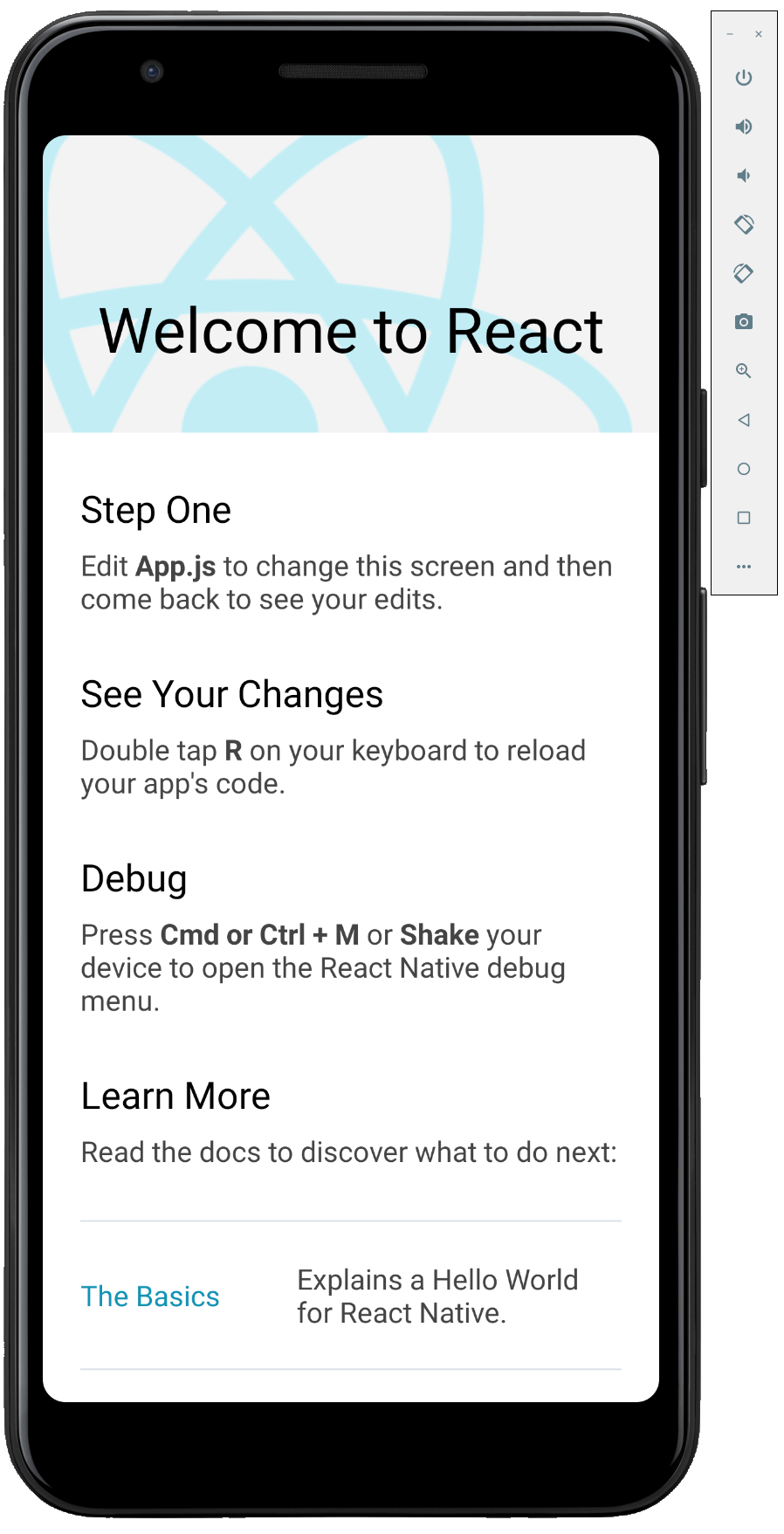 React Native para el desarrollo para Android en Windows